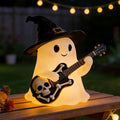 Halloween-i szellem gitár éjszakai lámpa és asztali dísz