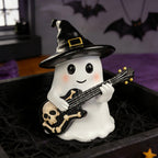 Halloween-i szellem gitár éjszakai lámpa és asztali dísz