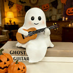 Halloween-i szellem gitár éjszakai lámpa és asztali dísz
