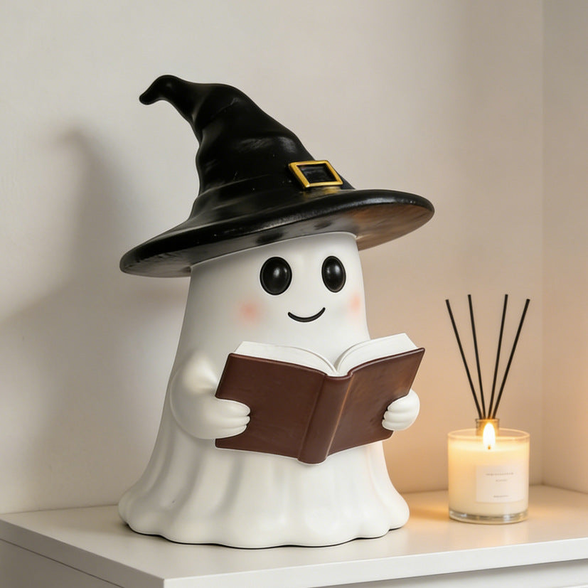 Halloween-i szellem gitár éjszakai lámpa és asztali dísz