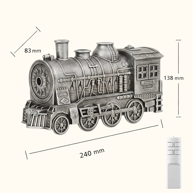 🚂 300 ml-es „Vintage Steam Train” aromaterápiás illatdiffúzor