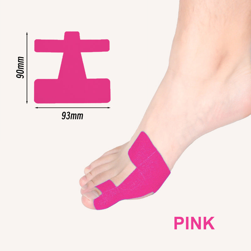 Előre kivágott hallux valgus korrekciós kineziológiai tapasz