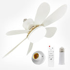 Csendes háztartási mini ventilátor világítással