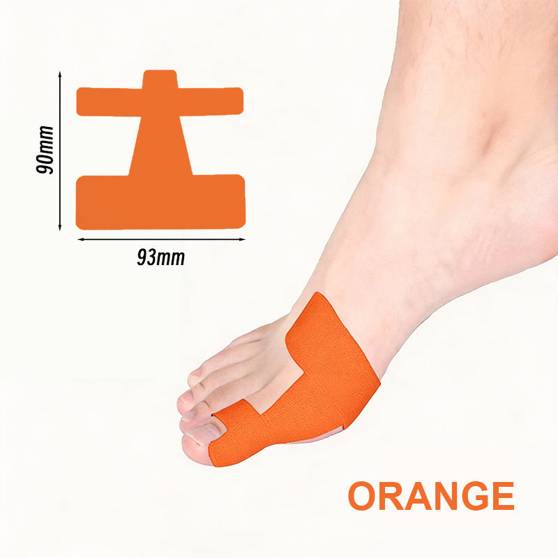 Előre kivágott hallux valgus korrekciós kineziológiai tapasz