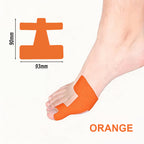 Előre kivágott hallux valgus korrekciós kineziológiai tapasz