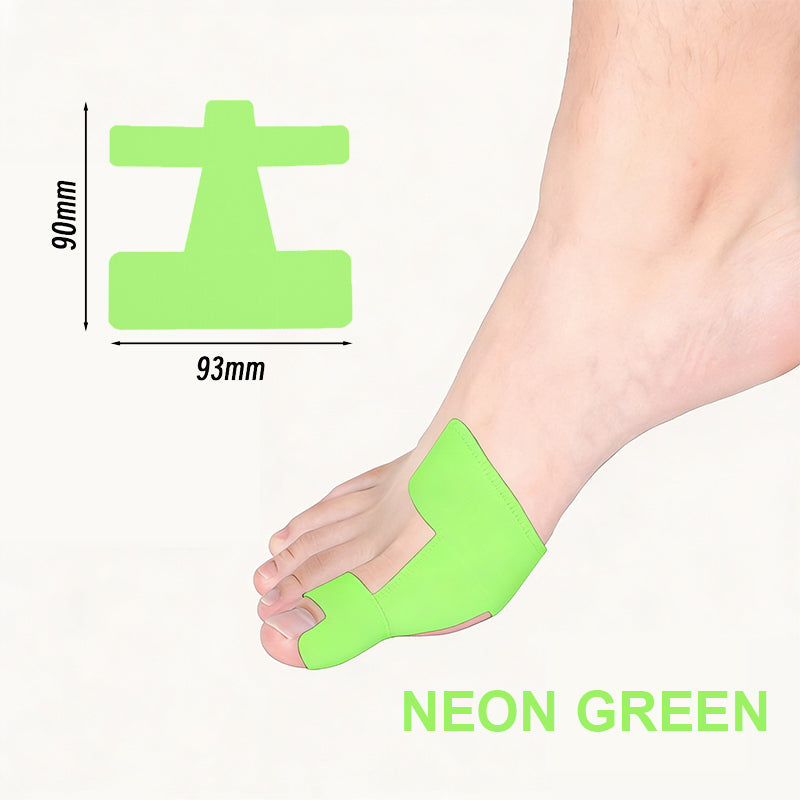 Előre kivágott hallux valgus korrekciós kineziológiai tapasz