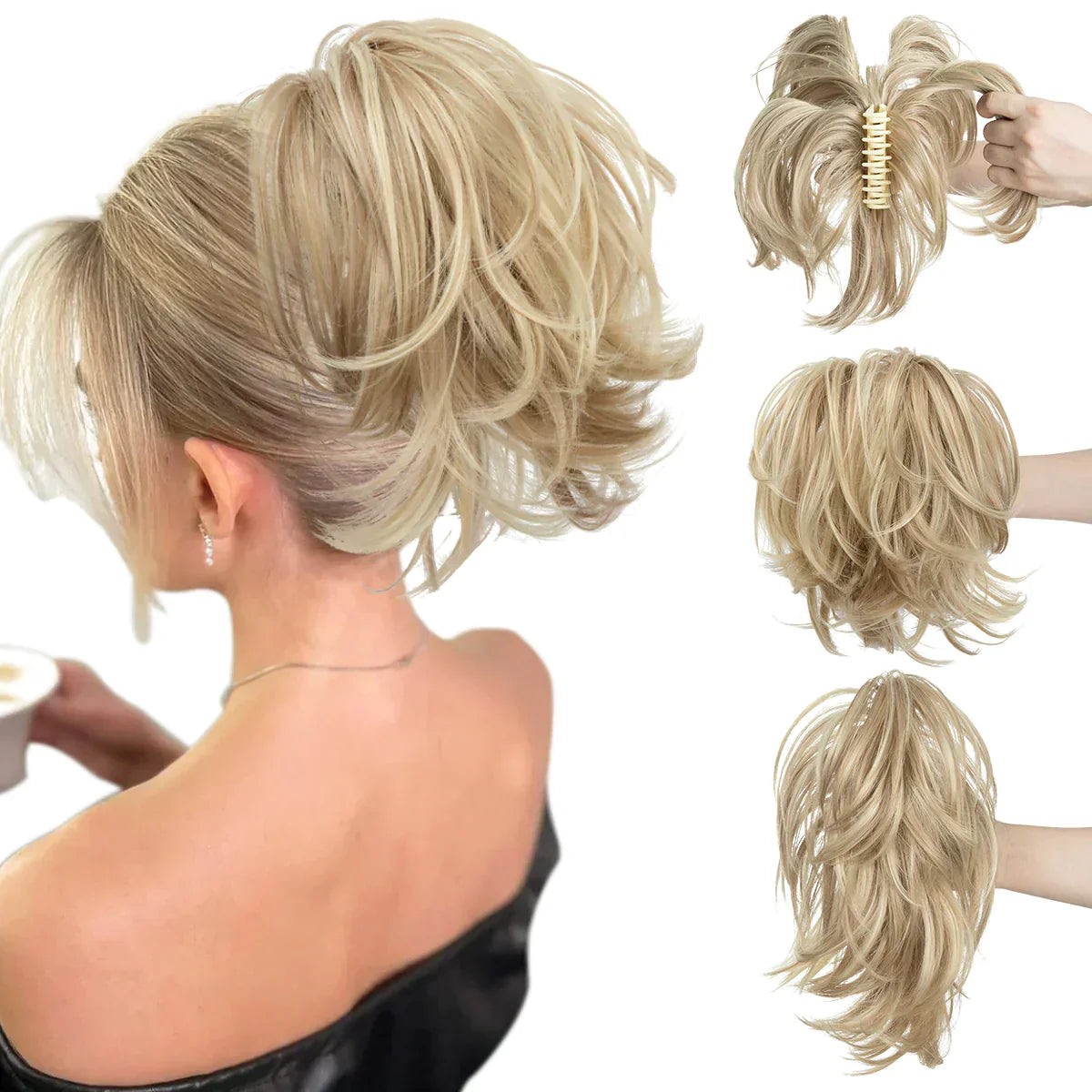 Diy Bun hajkiegészítők
