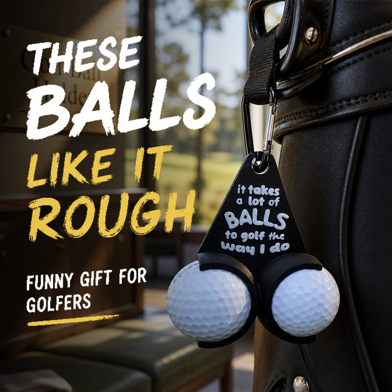 Golfgolyó-tartó Vicces golfajándékok Golfgolyó-tartó Golfozóknak szóló ajándékok