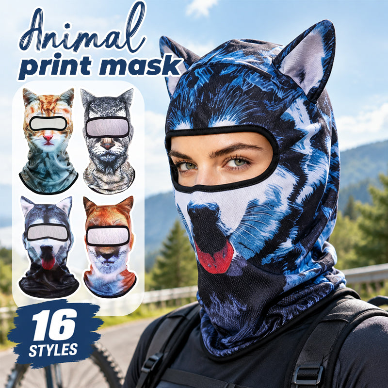 🐾 Vidám állatmintás arcmaszk