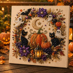 👻✨ Halloween gyöngyös kézműves készlet – Varázsold a pici gyöngyöket kísértetiesen aranyos alkotásokká!
