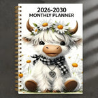 „Highland Cattle” témájú projektkönyv