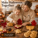 🎃 8 darabos halloweeni mini kézi piteformákból álló készlet