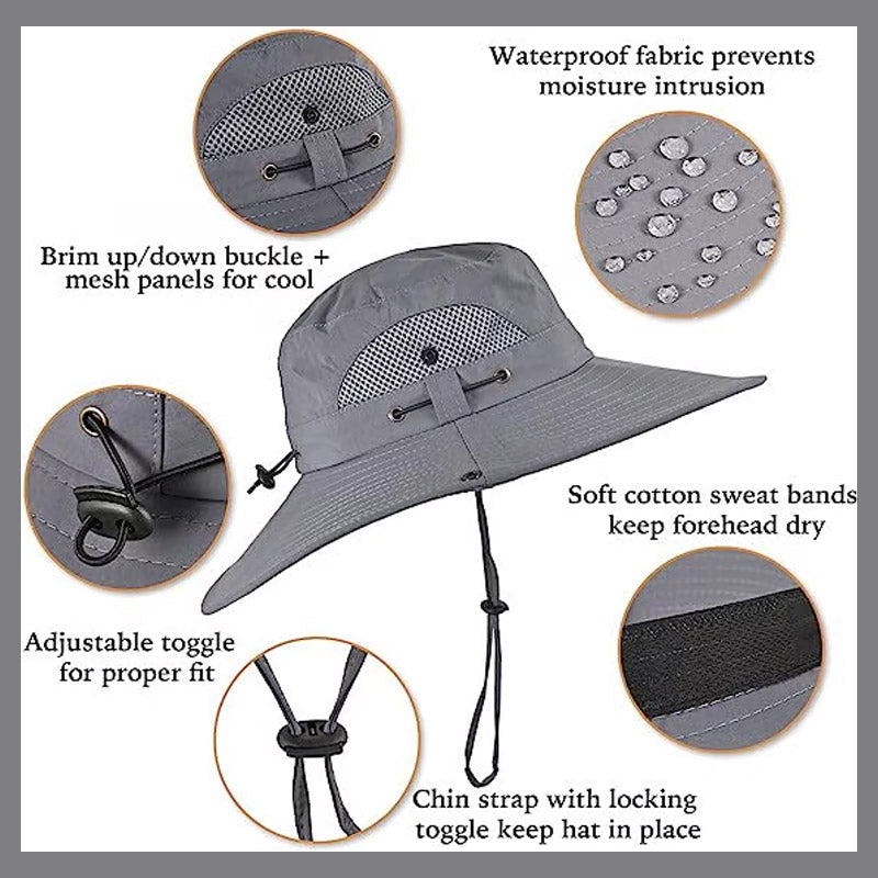 Solar Fan Hat