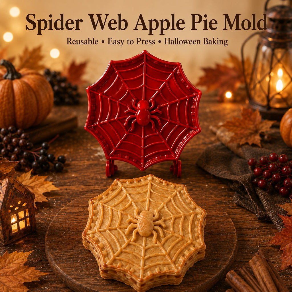 🎃 8 darabos halloweeni mini kézi piteformákból álló készlet