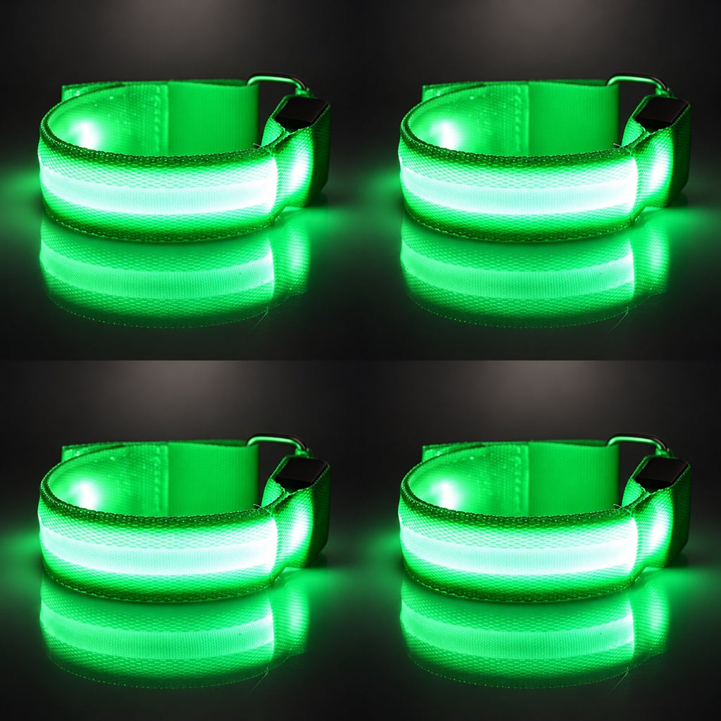 🐎 LED-es lábpántok lovakhoz – 4 darabos csomag | Újratölthető, éjszakai lovagláshoz készült biztonsági lámpák ✨