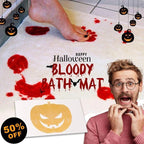🎁Korai halloweeni akció🎃 – Vérrel díszített, színváltó halloweeni fürdőszoba szőnyeg