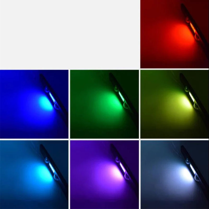 Autó belső hangulatvilágítás – USB-töltésű, színes LED-es díszvilágítás