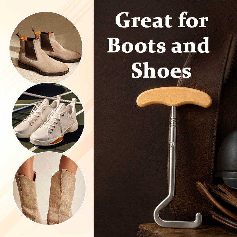 👞 Ló alakú cipőfelhúzó akasztó a kényelmes felvételhez