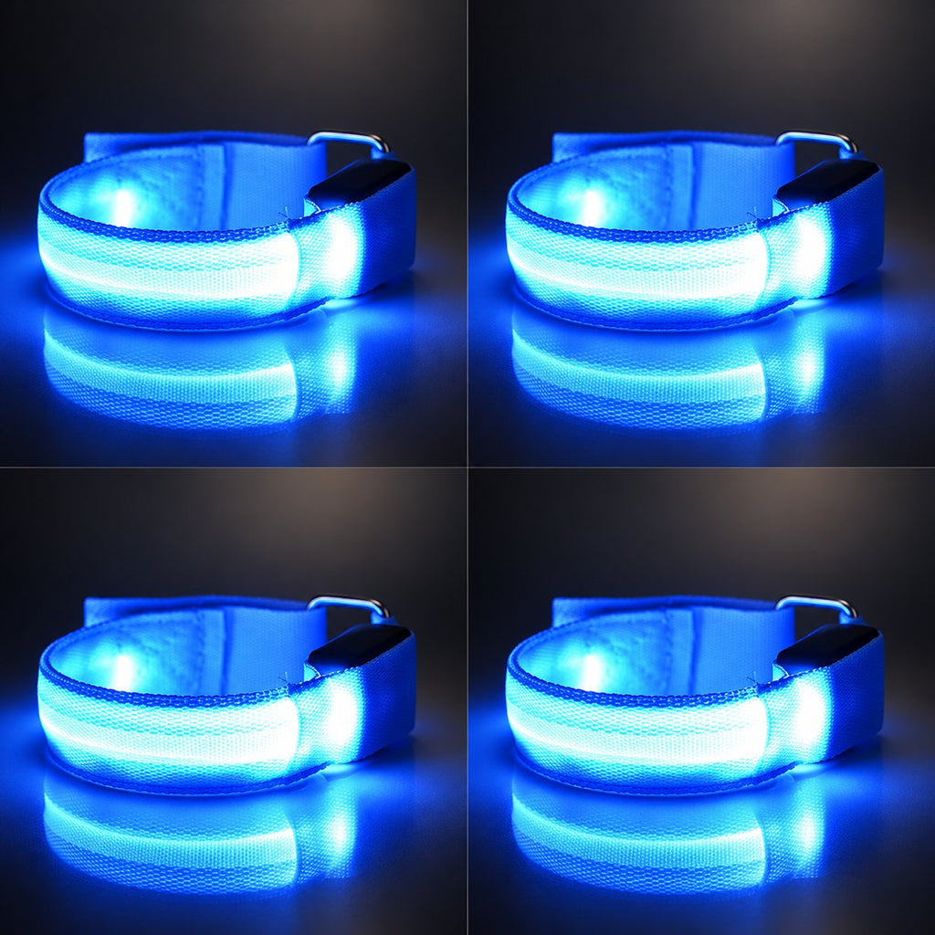 🐎 LED-es lábpántok lovakhoz – 4 darabos csomag | Újratölthető, éjszakai lovagláshoz készült biztonsági lámpák ✨