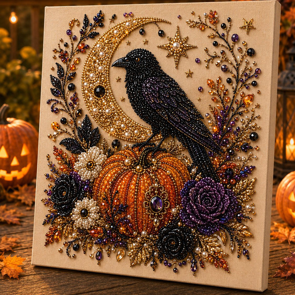 👻✨ Halloween gyöngyös kézműves készlet – Varázsold a pici gyöngyöket kísértetiesen aranyos alkotásokká!