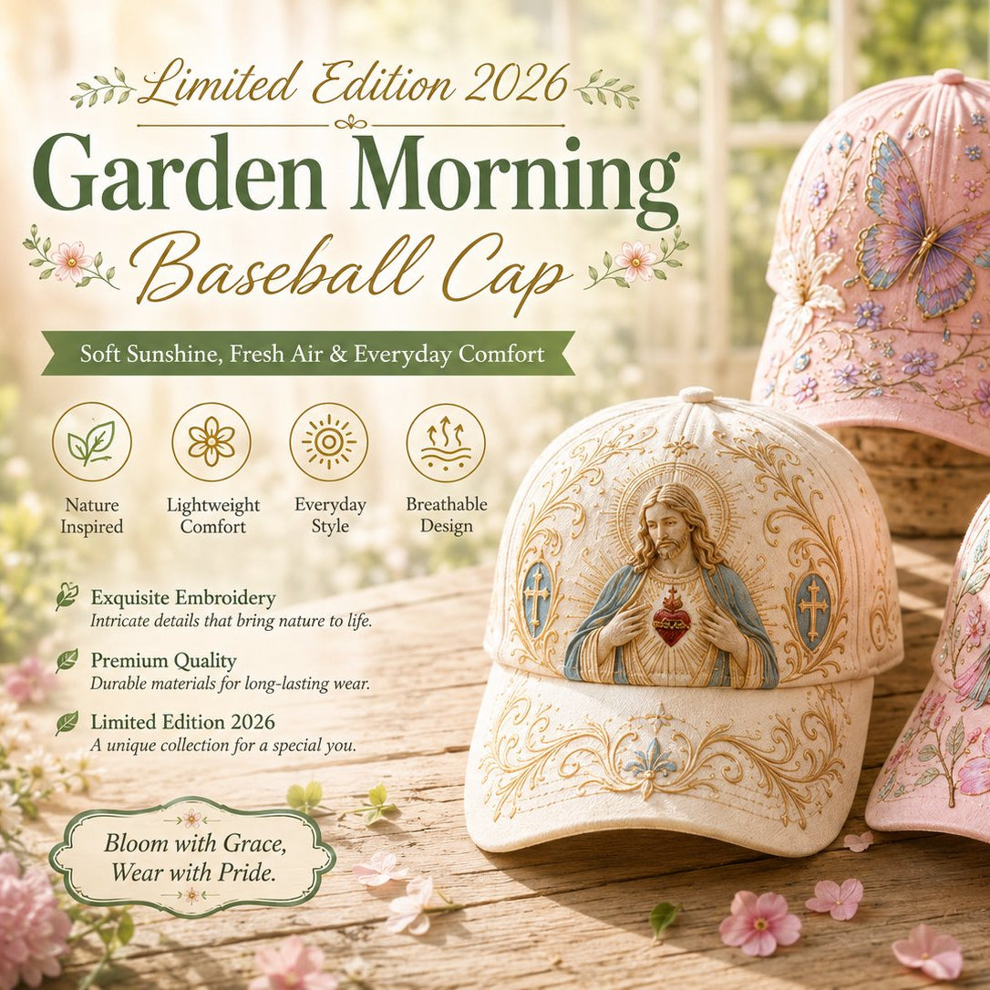 🔥Utolsó nap – 50% kedvezmény 🌸🌿 Garden Morning Cap