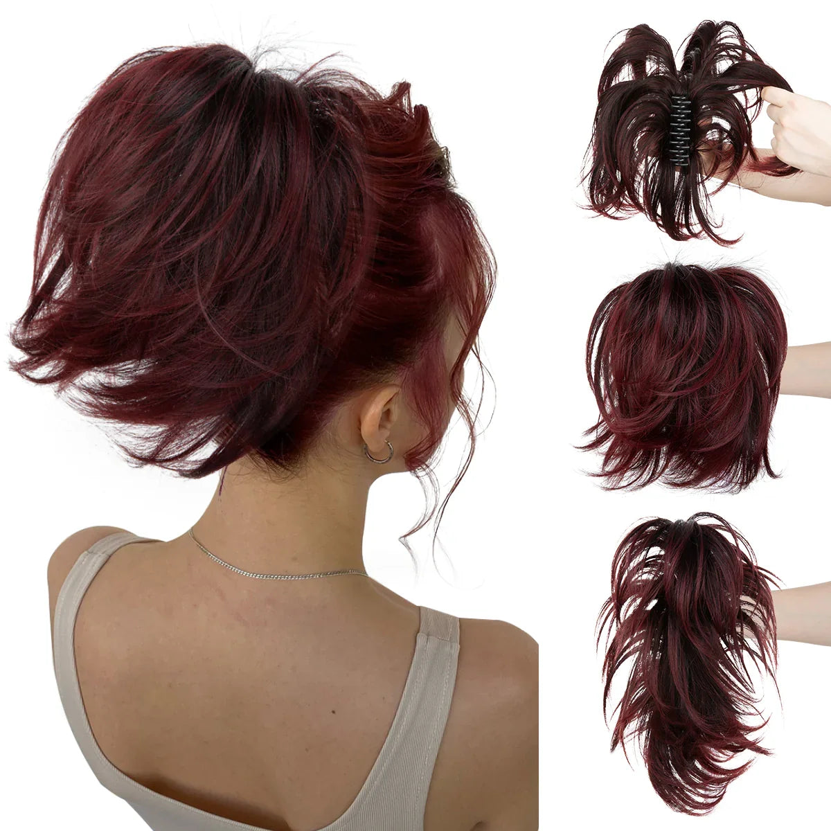 Diy Bun hajkiegészítők