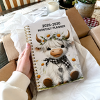 „Highland Cattle” témájú projektkönyv