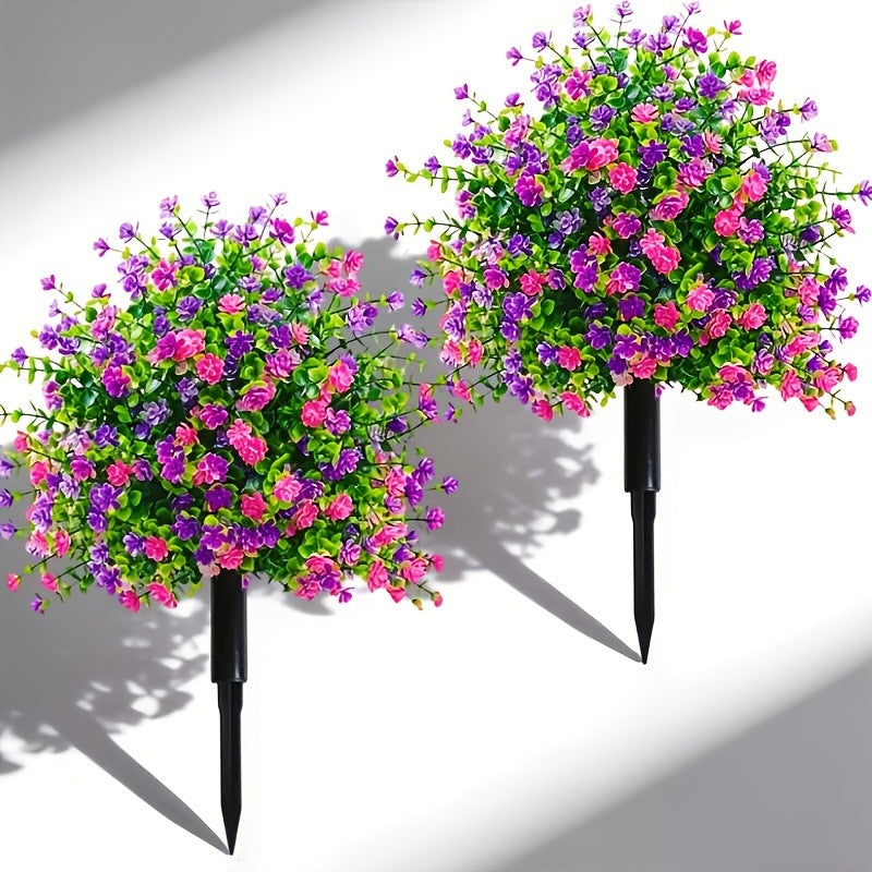 🌸Műfák cserépben, talajba szúrható rögzítőkarókkal