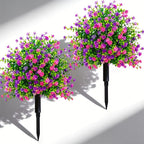 🌸Műfák cserépben, talajba szúrható rögzítőkarókkal