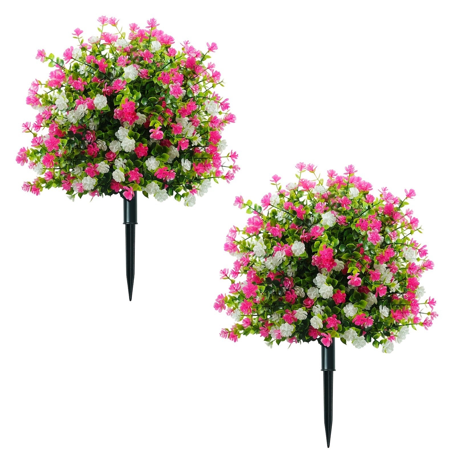 🌸Műfák cserépben, talajba szúrható rögzítőkarókkal