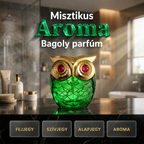 🦉 MOST 50% KEDVEZMÉNY! 🌙 Mystical Eau de Parfum – Titokzatos illat és elegáns bagoly alakú üveg – Hosszú hatástartamú, tökéletes ajándéknak vagy egyedi stílus kialakításához 💎✨