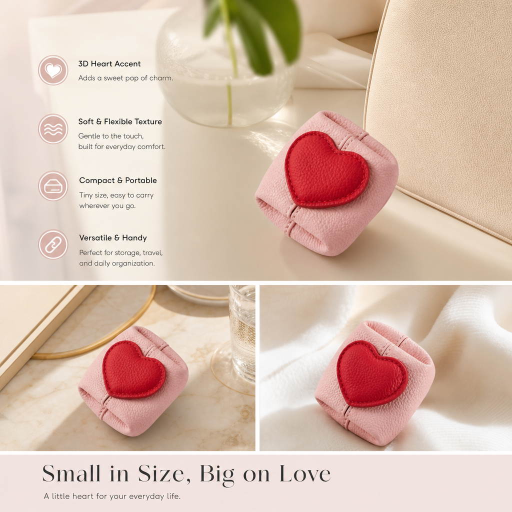 Sweetheart Mini bőr tasa