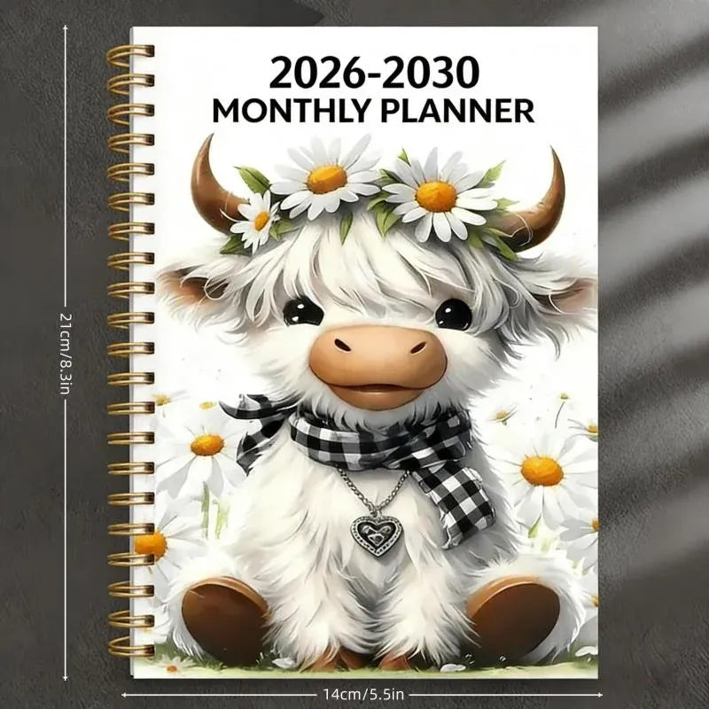 „Highland Cattle” témájú projektkönyv