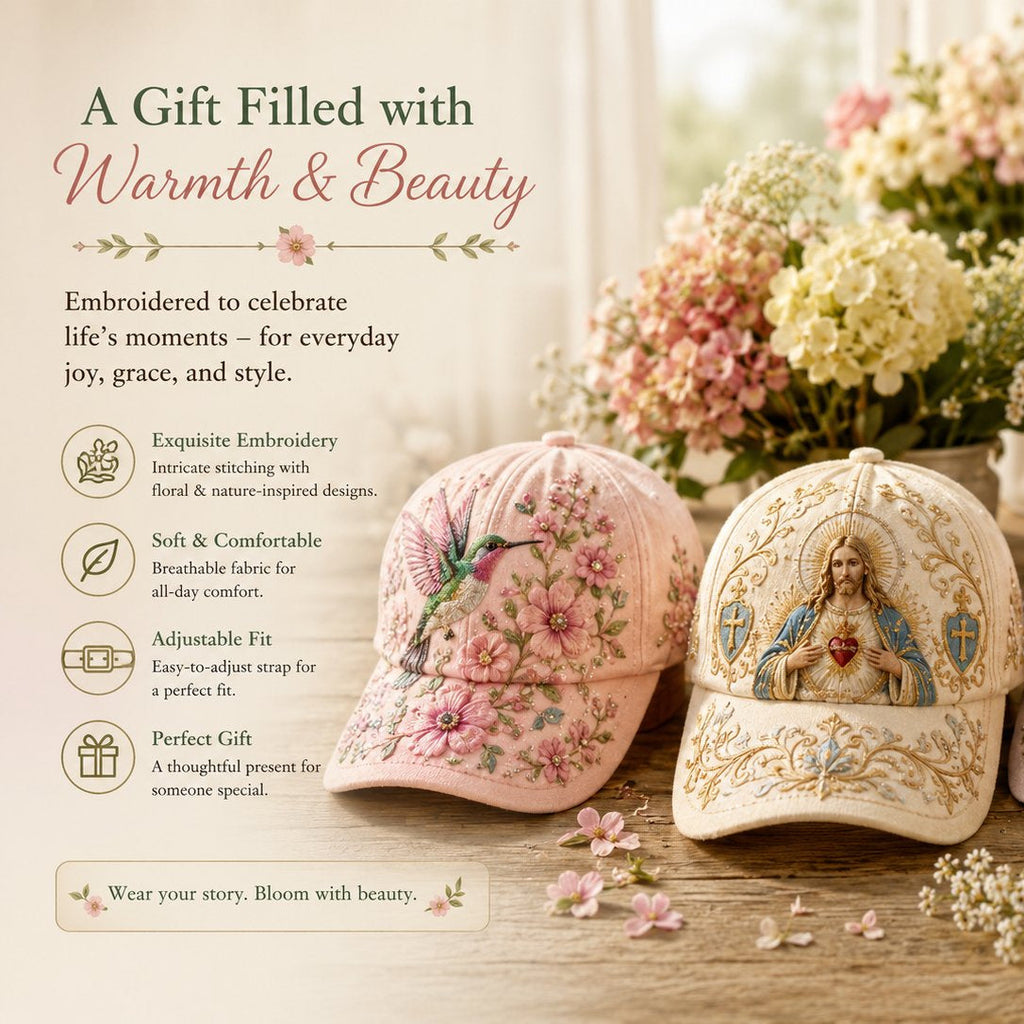 🔥Utolsó nap – 50% kedvezmény 🌸🌿 Garden Morning Cap