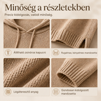 【S-5XL】💖Retro stílusú, laza szabású, kapucnis pulóver