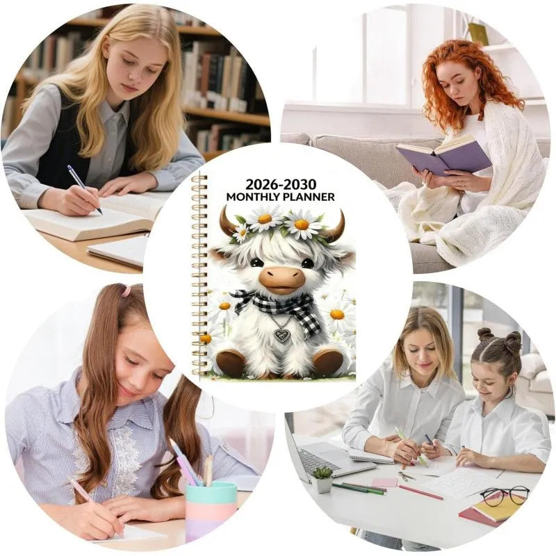 „Highland Cattle” témájú projektkönyv