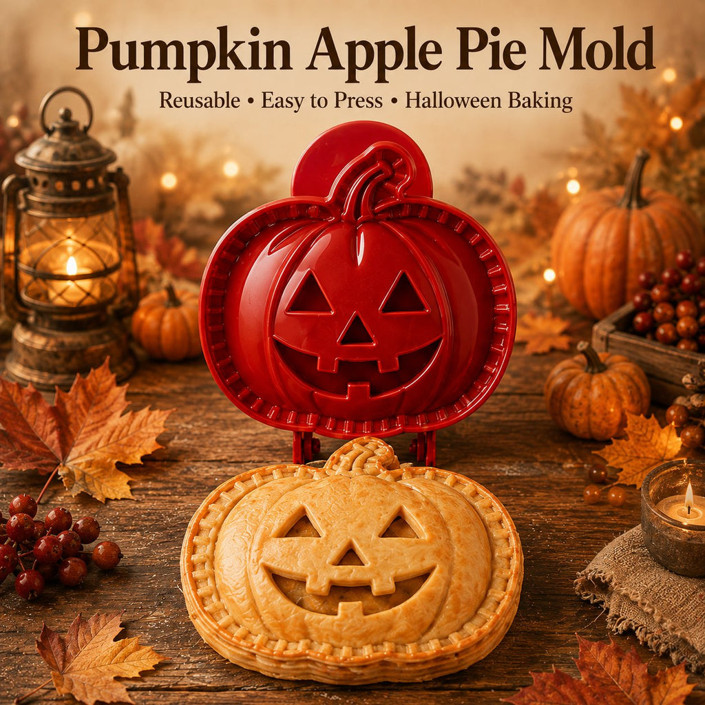 🎃 8 darabos halloweeni mini kézi piteformákból álló készlet