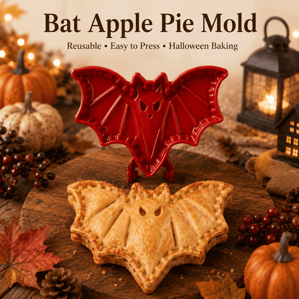 🎃 8 darabos halloweeni mini kézi piteformákból álló készlet