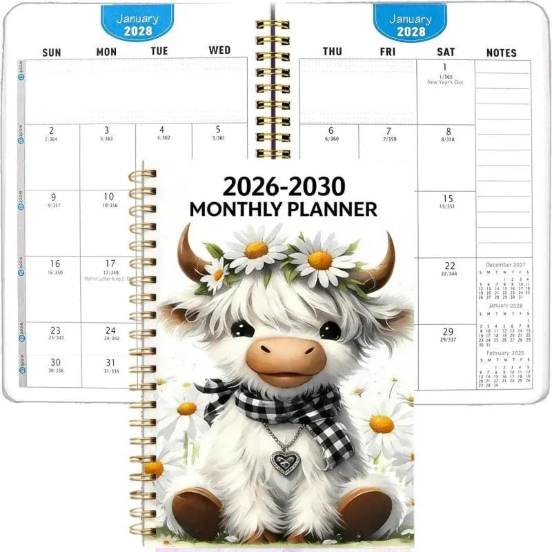 „Highland Cattle” témájú projektkönyv