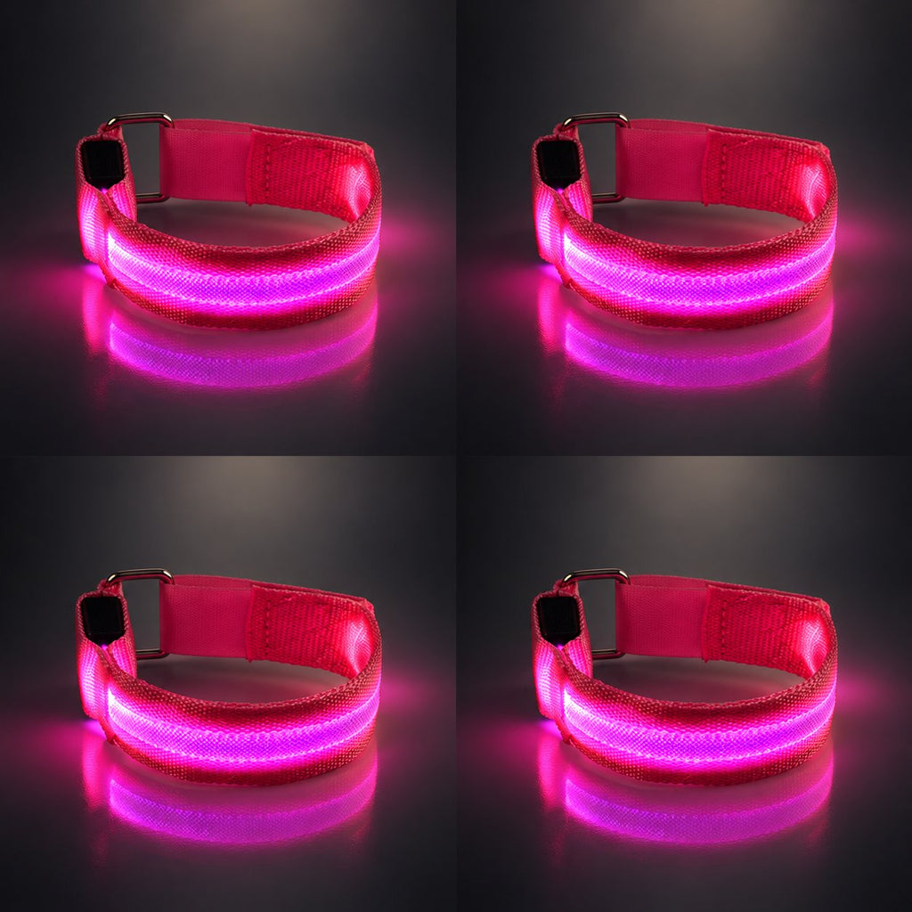 🐎 LED-es lábpántok lovakhoz – 4 darabos csomag | Újratölthető, éjszakai lovagláshoz készült biztonsági lámpák ✨