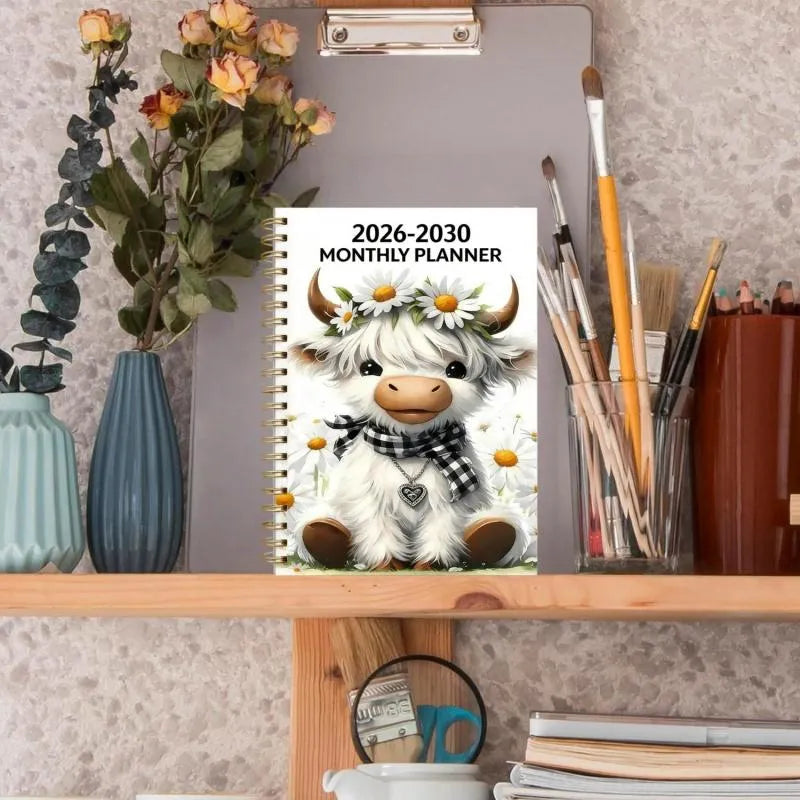 „Highland Cattle” témájú projektkönyv