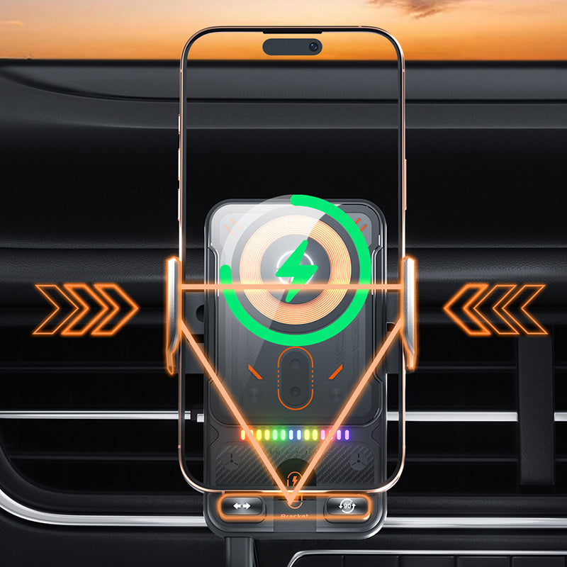 ⚡Új autós telefontartó - vezeték nélküli töltési funkcióval