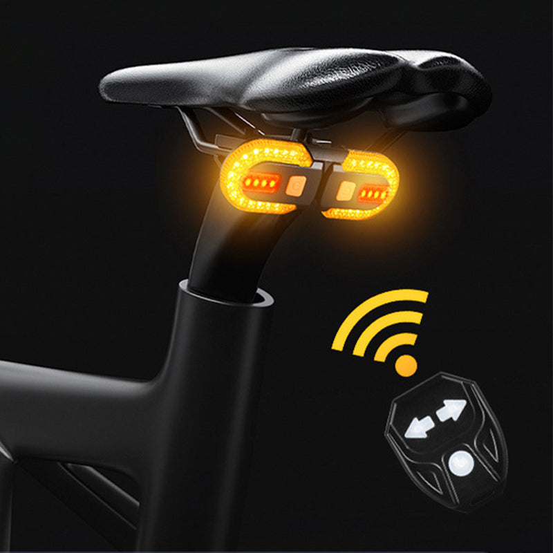 🚴💡 Kerékpár vezeték nélküli távirányítóval ellátott hátsó lámpa