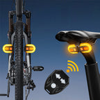 🚴💡 Kerékpár vezeték nélküli távirányítóval ellátott hátsó lámpa
