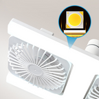 📢📢 ⏰Modern 2 az 1-ben LED mennyezeti ventilátor lámpával