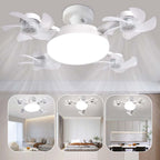 🌀 50% kedvezmény💥Mennyezeti ventilátor LED lámpával és távirányítóval
