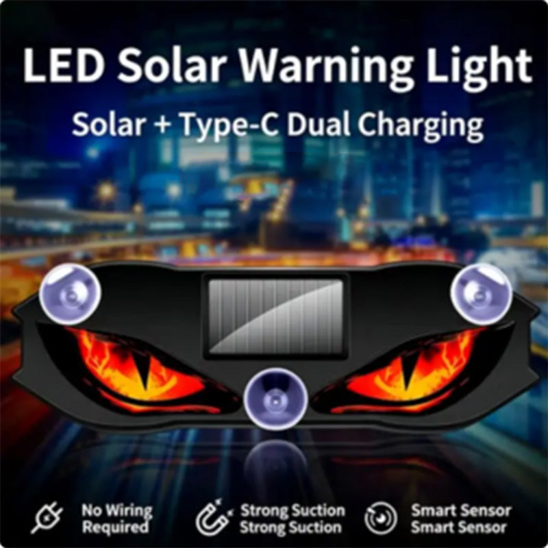 🚗🔆 Napenergiával működő LED-es autófigyelmeztető lámpa – 50% kedvezmény! Napenergiával működik, időjárásálló, sötétedéskor automatikusan bekapcsol – nagyobb biztonság az út szélén. 🔥🛡️