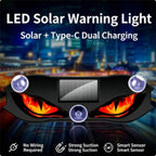 🚗🔆 Napenergiával működő LED-es autófigyelmeztető lámpa – 50% kedvezmény! Napenergiával működik, időjárásálló, sötétedéskor automatikusan bekapcsol – nagyobb biztonság az út szélén. 🔥🛡️