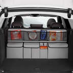 🚗 IDŐKORLÁTOS 50%-OS KEDVEZMÉNY! 📦 Autócsomagtartó-tárolótáska, akasztható szervező – tágas, strapabíró, egyszerűen felszerelhető 🧺