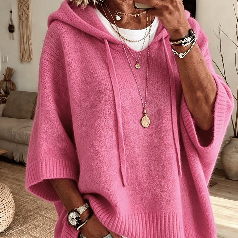 【S-5XL】💖Retro stílusú, laza szabású, kapucnis pulóver